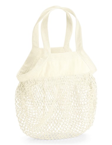 WES-W151-Organic Cotton Mini Mesh Grocery Bag